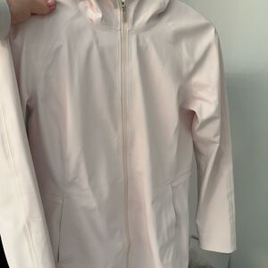 lululemon light pink rain coat